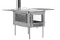 Preview: X.STOVE SIDE VIEW Zeltofen Edelstahl mit Seitenfenstern